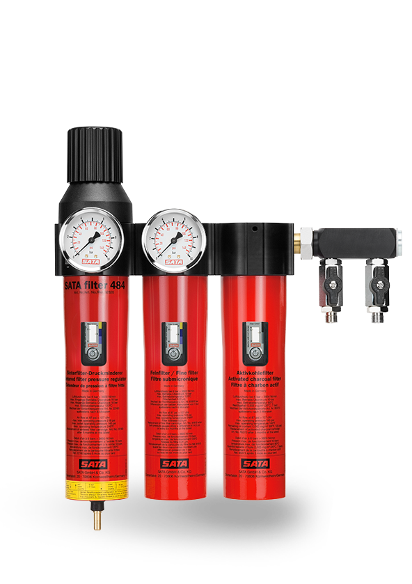 Filtr 484 Triple-Stage S - Montaż na ścianie