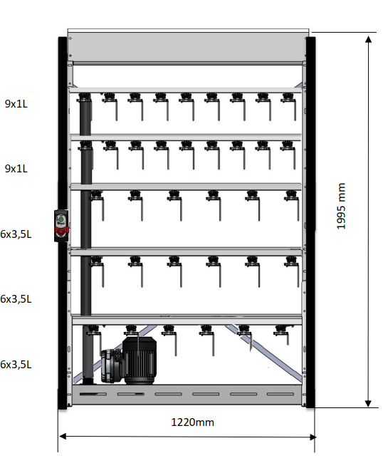 Ts 420 - System Mieszania Lechsys 36 Miejsc