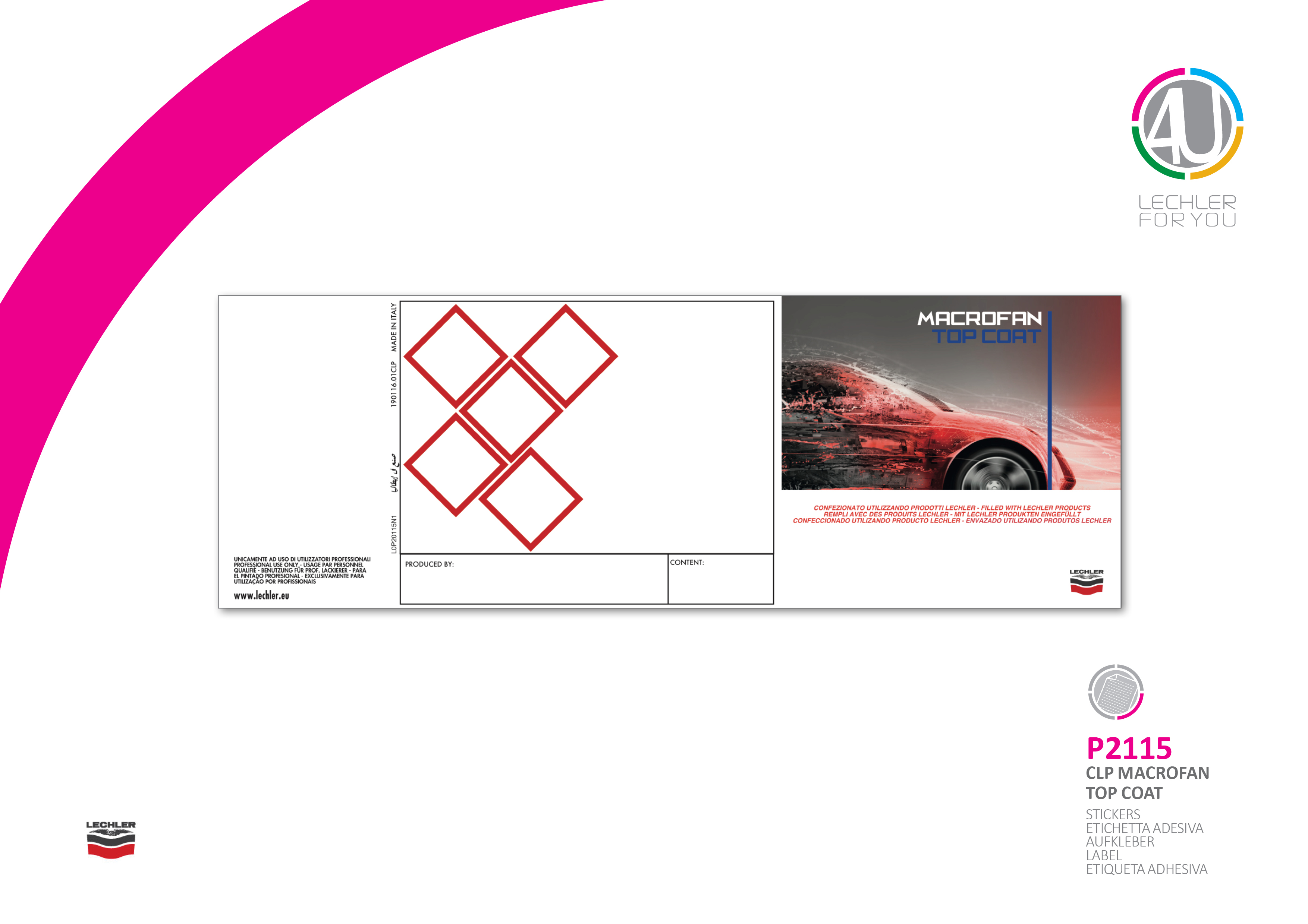 Macrofan Etykieta Do Puszki