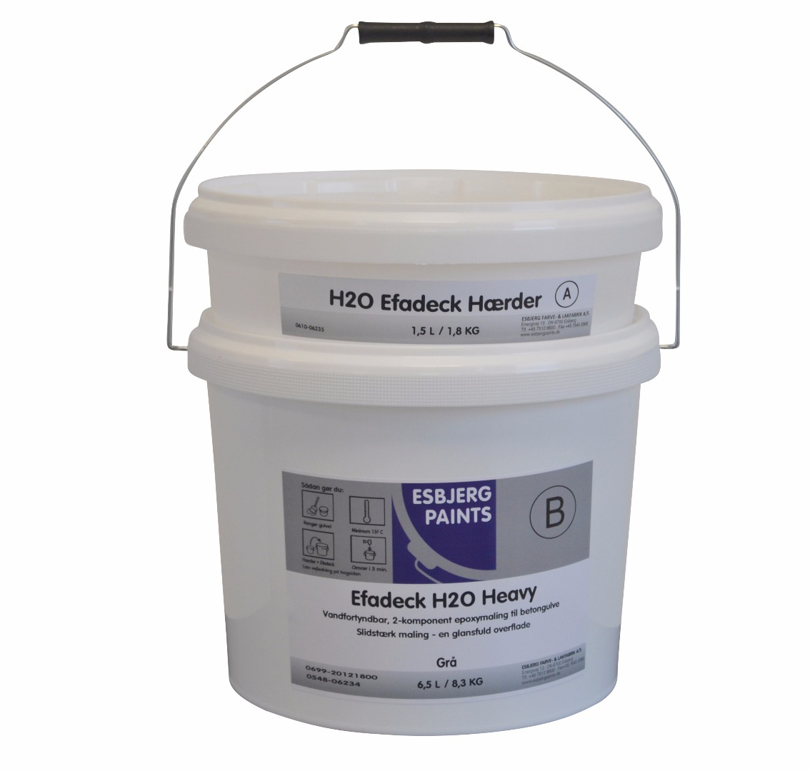 Efadeck H2O Heavy Epoxy Maling Szary