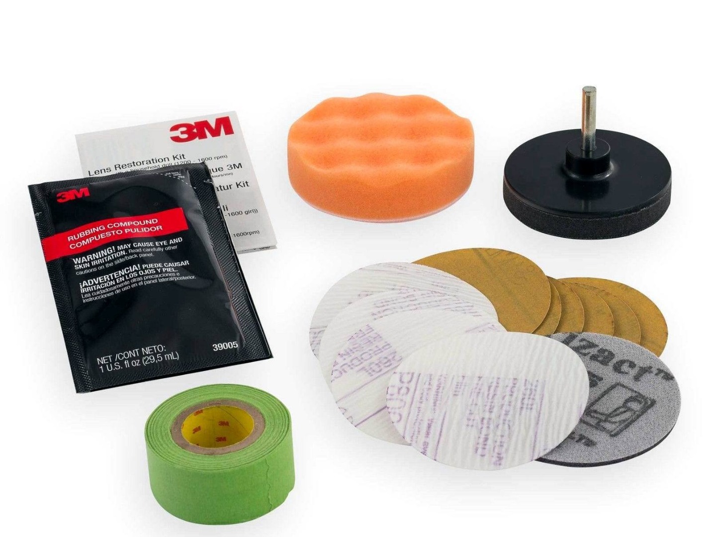 Zestaw Do Polerowania Reflektorów 39073